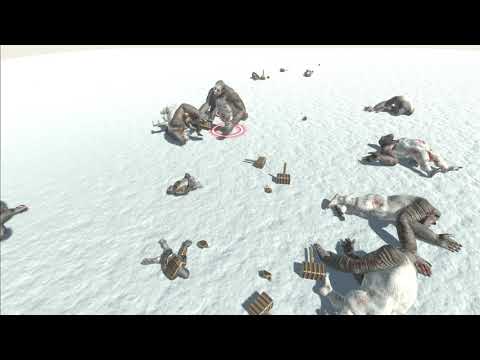 8 Ghor Hammer snow vs all units - Animal Revolt Battle Simulator