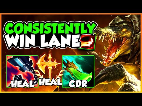 This build makes Renekton super consistent at Winning top lane | Patch 13.9 | League of Legends