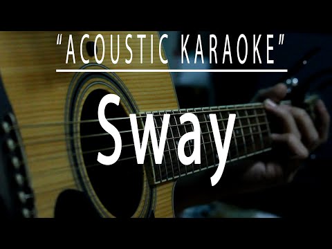 Sway - Bic Runga (Acoustic karaoke)