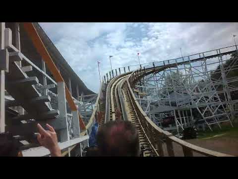 Back row point of view footage of Wildcat