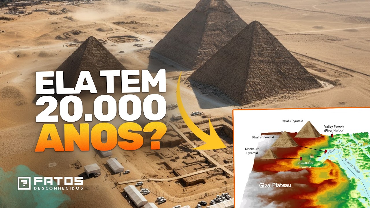 Novas EVIDÊNCIAS Sobre a Grande PIRÂMIDE de Gizé MUDAM Tudo!