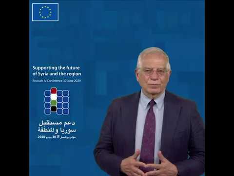 HR/VP Josep Borrell -  4th Brussels Conference on the Future of Syria and the Region