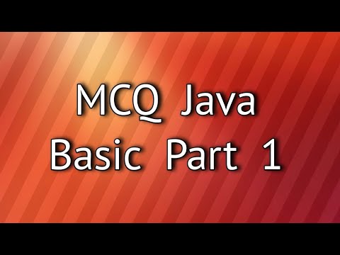 Java Mcqs Part 1