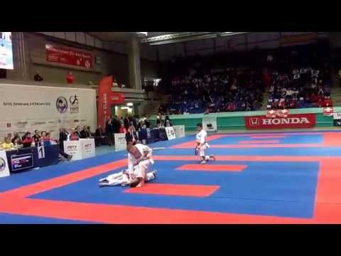 42nd Junior European karate championships - Team kata male - Russia. - Kankusho