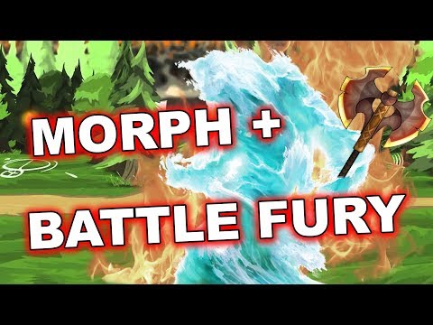 Dota 2 Tricks 7.07c: Morphling with Battle Fury!