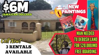 URGENT HOUSE SALE ! Cheap Houses for sale in Jamaica . Jamaican overseas buying houses. Buying land