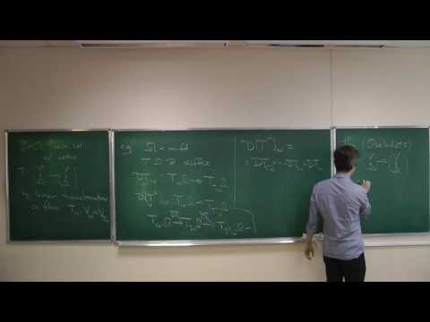 Simion Filip, The Multiplicative Ergodic Theorem (1)