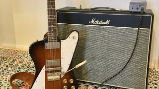 Video thumbnail for 1964 Gibson Firebird 3 1968 Marshall Bluesbreaker 1966 Dallas Rangemaster Demo by The Amateur Guitar Guy……with an IPhone