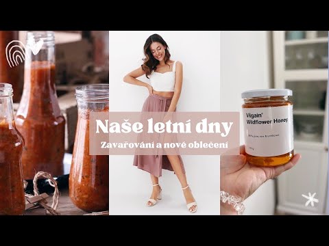 Zavařování 👩🏻‍🍳 Nákupy oblečení 🛍 Organizace kuchyně 🏠 | VLOG #26