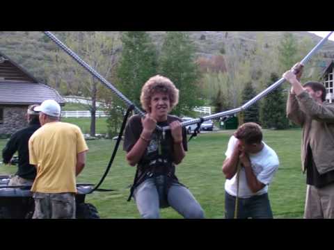 Hayden human slingshot