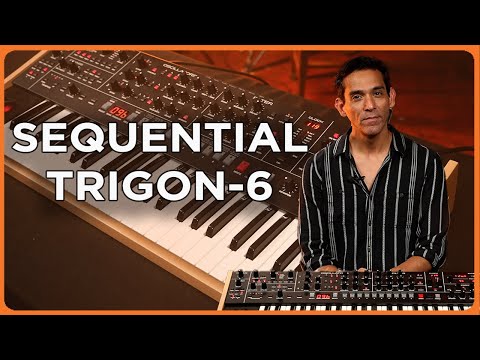 Sequential Trigon 6 Synth Review & Sound Demo | A Moog-Inspired Analog Powerhouse
