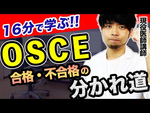 医学科 【医学生必見】OSCEに受かった人も落ちた人もこれ知ってるだけで人生変わります(CBT,国際医療福祉大学,川崎医科大学,日本大学,帝京大学,杏林大学,岩手医科大学,東京大学,久留米大学,京大)