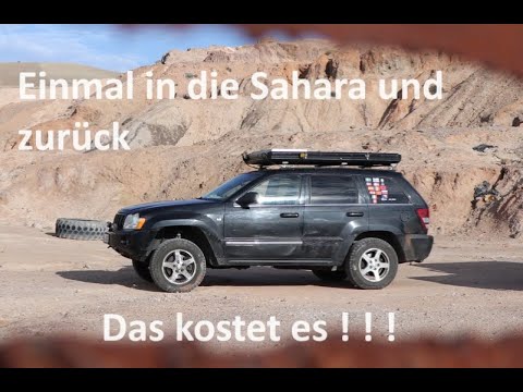Reisekosten Marokko Sahara und zurück