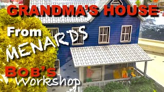 Menards Grandma's House Review New for 2024 O Scale Buildings for Train Layouts