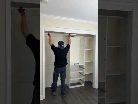 Small Custom closet upgrade…