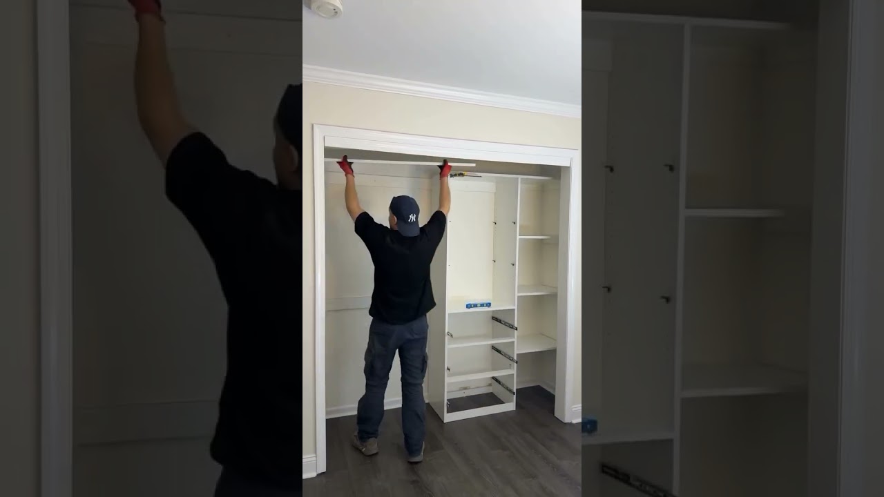 Small Custom closet upgrade…