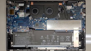 HP ENVY x360 m Convertible 15m-ee0013dx Disassembly RAM SSD Hard Drive Components Quick Look Inside
