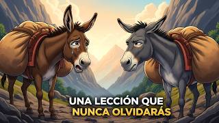 El Burro Que Rechazó Ayudar a Su Amigo y Vivió Con El Arrepentimiento | Historia Motivacional