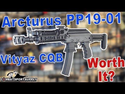 Arcturus PP19-01 Vityaz SP1 CQB Airsoft AEG Review #airsoft