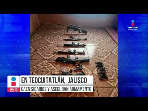 En Teocuitatlán Jalisco caen sicarios y aseguran armamento | Imagen Noticias GDL con Rey Suárez
