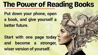The Power of Reading Books 📚🔥 || Learn English Through Life Lessons || Motivational Video ✅