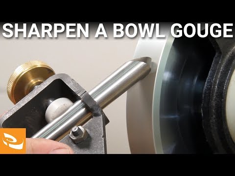 Sharpening a Bowl Gouge (Woodturning How-to)