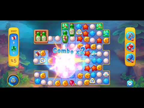 Fishdom 8907 Super Hard Level - NO 💣🧨💥