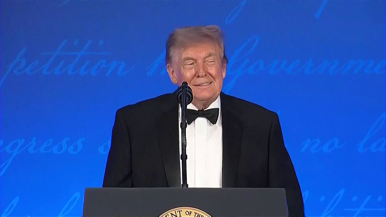Trump slams Kaitlan Collins, Don Lemon, Anderson Cooper at White House press dinner