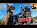YOUTUBER ARRESTED! Busted by K-9 after Making Video!