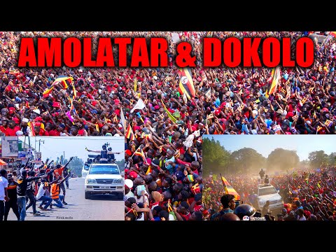 LIVE: Bobi Wine Heads to AMOLATAR & DOKOLO – Roads Flooded With Massive Supporters! | Day 55