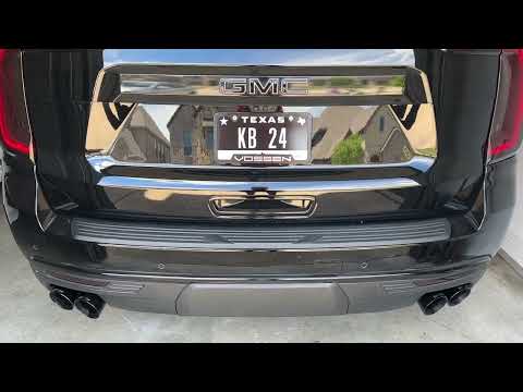 2022 Yukon Denali 6.2 Corsa Sport Catback exhaust cold start.