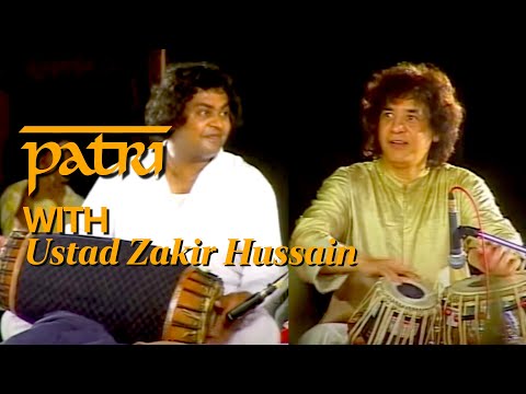 PATRI SATISH KUMAR WITH USTAD ZAKIR HUSSAIN