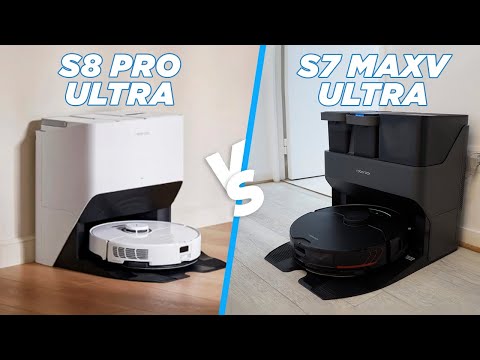 Roborock S8 Pro Ultra vs S7 MaxV Ultra - Any Big Difference?