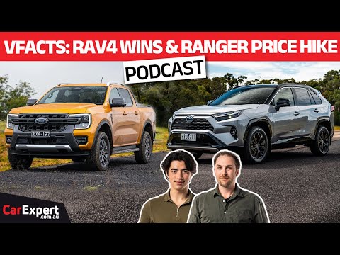 VFACTS April: Toyota RAV4 is the new king & Ford Ranger price hike | The CarExpert Podcast