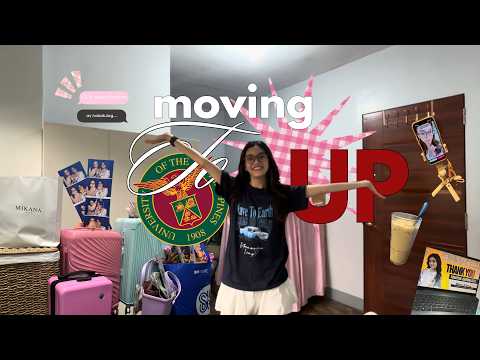 MOVE INTO COLLEGE WITH ME @ UP 📚 | dorm setup, packing, shopping & Filipino student life