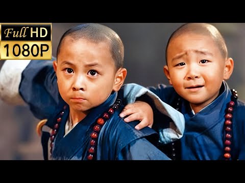 【功夫巔峰之作】💥5歲小和尚深藏少林絕學，一套醉拳暴揍武林大魔王！#李連杰 #jetli  #kungfu  #武俠
