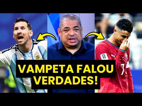 VAMPETA: “É ISSO, MERMÃO! A DIFERENÇA do MESSI pro CR7 é que…” | COPA DO MUNDO