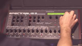 Video thumbnail for Radikal Technologies Spectralis 2 monosynth demo by MIDERA