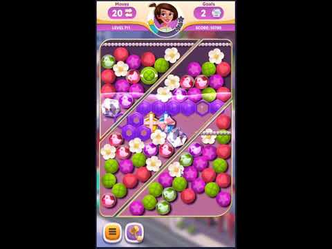 Diamond Diaries Saga Level 711 - NO BOOSTERS 💎 | SKILLGAMING ✔️