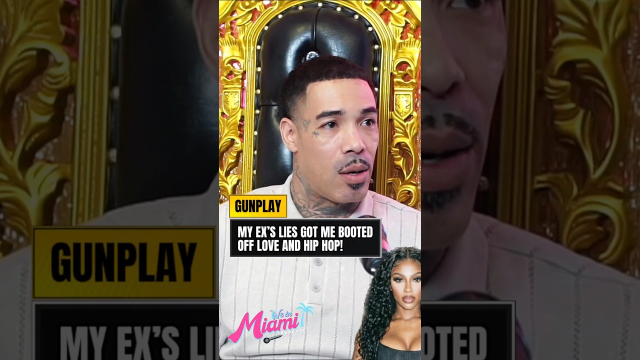 Rapper Gunplay says his Ex-girlfriend Vonshae got him booted off Love & Hip Hop 👀