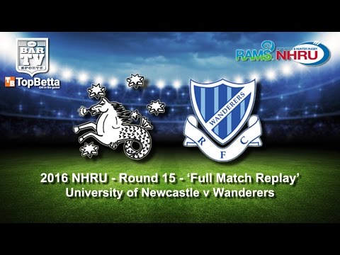 2016 NHRU Round 15 - Feature Match - University v Wanderers