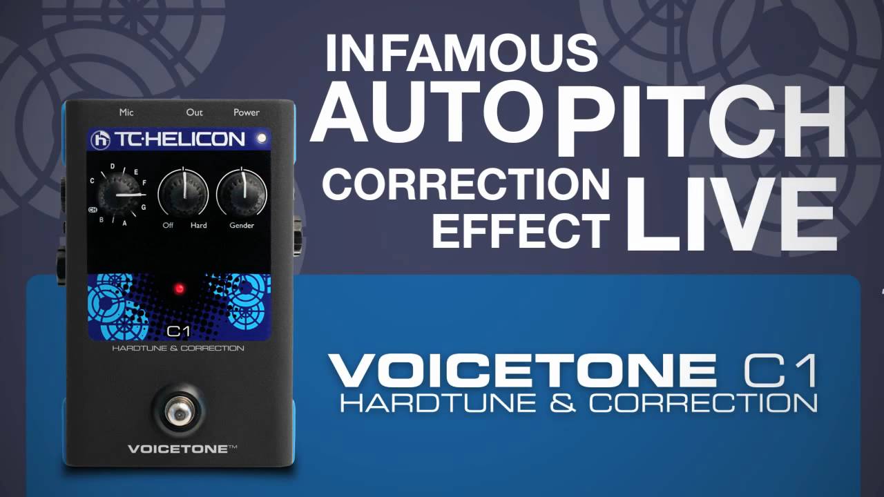 TC Helicon VoiceTone C1｜人聲修音和聲效果器
