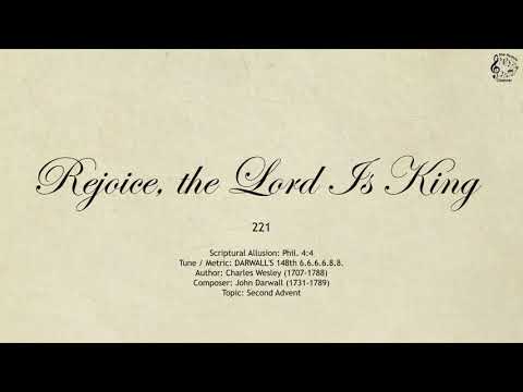221 Rejoice, the Lord Is King || SDA Hymnal || The Hymns Channel