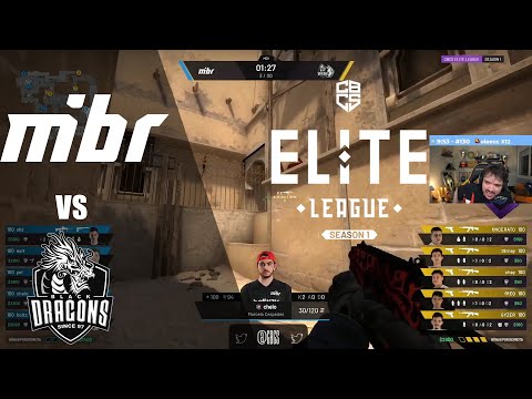Mibr vs Black Dragons CBCS Elite League | HIGHLIGHTS | CSGO