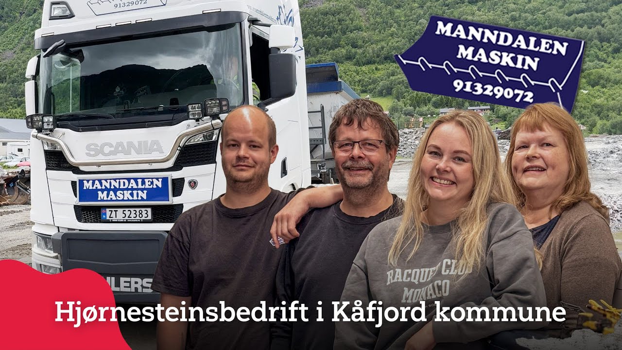 Manndalen Maskin, en hjørnesteinsbedrift i Kåfjord kommune
