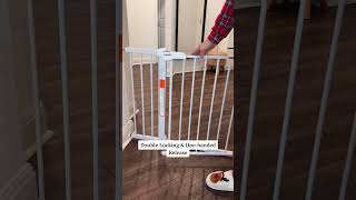 Babelio: No Drilling Extra Wide Baby Gate Make Everything Simple and Safety