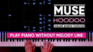 Muse - Hoodoo, Live Wembley Stadium (Visual Piano Tutorial)