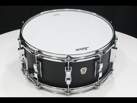 Ludwig Classic Oak 6.5" x 14" Snare Drum w/ VIDEO! Black Night Oak image 10