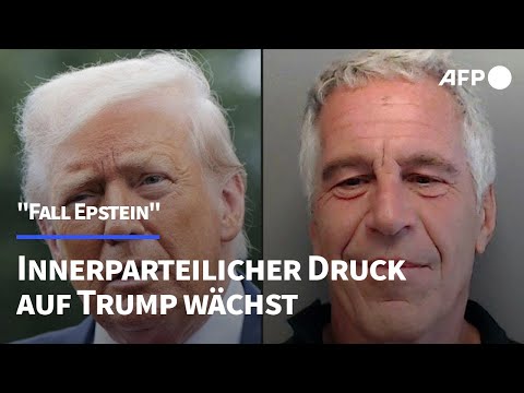 Epstein-Akten: Druck auf Trump wächst – auch unter Republikanern | AFP