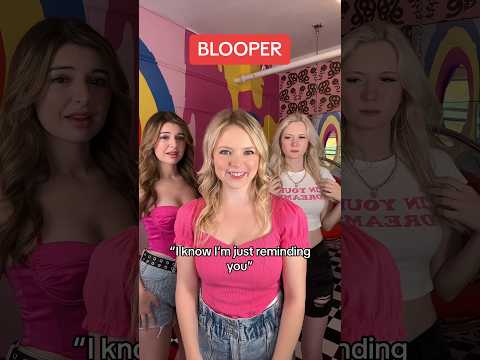 #pov the mean girl mocks her ‘friend’… BLOOPER